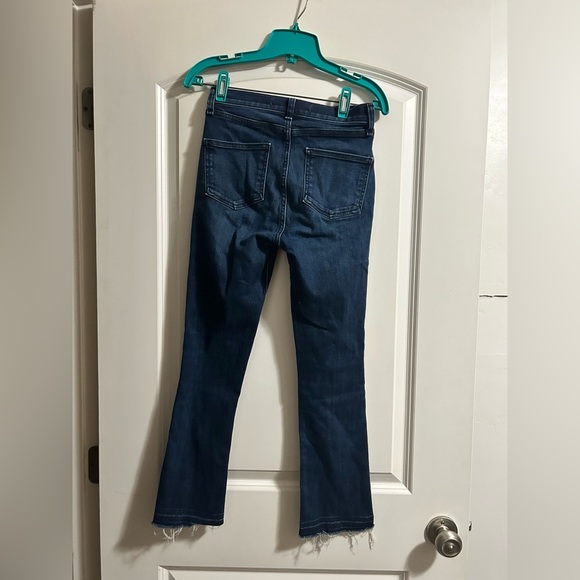 VERONICA BEARD Womens Jeans Carly “11 Kick Flare In Midnight Stretch Size 24 - Picture 1 of 8